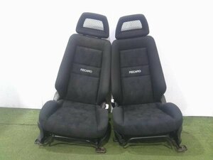 ★スズキ HN22S Kei ワークス 純正 RECARO レカロ ブラック セミバケ 運転席 助手席 2脚セット ジャンク品 個人宅配送不可