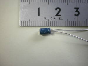  electrolytic capacitor 1μF 50V ELNA 5 piece set unused goods [ several set have ] [ tube 5-1]