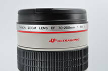 【極上美品】Canon キャノン ZOOM LENS EF 70-200mm F2.8 L ULTRASONIC 望遠ズームレンズ レンズフード付き #0158_画像9