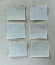 パラグアイ　未使用　切手　６枚　1957年　チャコ戦争の英雄_画像2