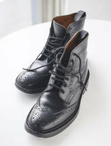 D-08 Tricker's トリッカーズ カントリーブーツ M2S08 Black サイズ 26,0cm ブラック！_画像1