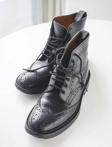 D-08 Tricker's トリッカーズ カントリーブーツ M2S08 Black サイズ 26,0cm ブラック！