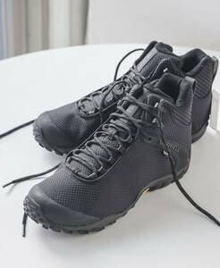 (D-06) MERRELL メレル CHAMELEON 8カメレオン STORM MID GORE-TEX サイズ 26.5cm ブラック新品未使用！