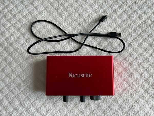 Focusrite フォーカスライト オーディオインターフェース Scarlett Solo (3rd Gen) 