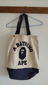 A BATHING APE TOTE BAG ベイシングエイプ バッグ 