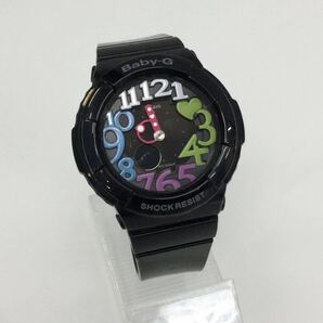 ※【CASIO/カシオ】BABY-G/ベイビージー BGA-131-1B2JF NeonDialSeries レディース腕時計 ハート カラフル ブラック ベイビーG ケース付きの画像3