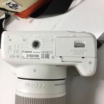 ◎【Canon/キヤノン】EOS kiss X7 デジタルカメラ 箱付き 2013年製 バッグ付き 付属品有り 動作品 ホワイト 40mmレンズ 説明書付き 白_画像5