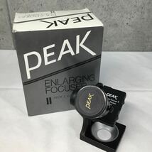 ◎【PEAK/ピーク】ENLARGING FOCUSER ピントルーペ 引き伸ばし用 PROF.Z.KOANA SYSTEM 箱付き 中古品 現状品 _画像1