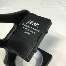 ◎【PEAK/ピーク】ENLARGING FOCUSER ピントルーペ 引き伸ばし用 PROF.Z.KOANA SYSTEM 箱付き 中古品 現状品 _画像6