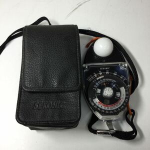 ◎【EXPOSURE METER】SEKONIC STUDIO DELUXE L-398 露出計 セコニックカメラ用品 レンズ ビンテージ レトロ アンティーク 希少 レア 現状品