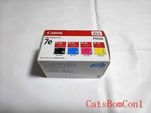 □送料無料 純正 Canon BCI-7e 4色マルチパック 202111期限 [未開封] キャノンインクタンク_画像1