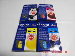 □送料無料 純正 インク brother LC11-4PK 2022 2024期限 [未開封] ブラザー