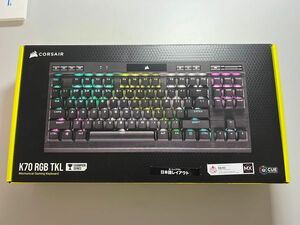 Corsair USB-C K70 RGB TKL MX Red 日本語レイアウト　ゲーミングキーボード