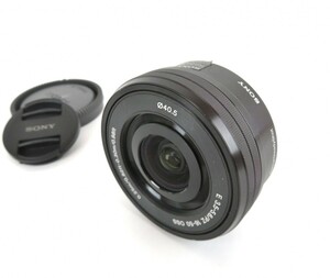 SONY ソニー デジタル一眼カメラ“α”[Eマウント]用レンズ E PZ 16-50 F3.5-5.6 OSS SELP1650 0.25m/0.82ft - 0.30m/0.98ft 0319-011