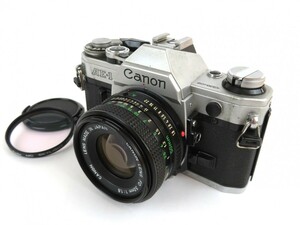 Canon キヤノン 一眼レフ フィルムカメラ AE-1 FD 50mm 1:1.8 Kenko MC SKYLIGHT 1B 52mm レンズフィルター 0318-003