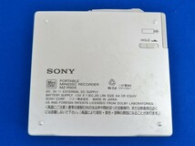 SONY レコーディングMDウォークマン MDプレーヤー MZ-R909 シルバー 録音再生 説明書・外箱付 0311-001_画像4