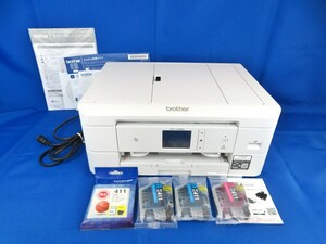 Brother ブラザー インクジェット複合機 インクジェットプリンター DCP-J926N-W 未使用インク4点 純正インクあり 説明書・外箱付き0322-042