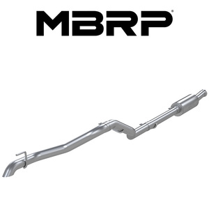 MBRP 2020-2024 ジープ グラディエーター 3.6L V6 CAT-BACK レース エキゾースト 正規品