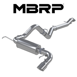 MBRP 2021- フォード ブロンコ BRONCO 2.3L/2.7L エコブースト キャットバック エキゾースト 正規品