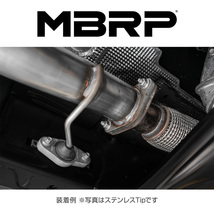 MBRP 2021- フォード ブロンコ BRONCO 2.3L/2.7L エコブースト キャットバック エキゾースト ブラックTip 正規品_画像7