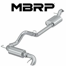 MBRP 2021- フォード ブロンコ BRONCO 2.3L/2.7L エコブースト キャットバック ターンダウン エキゾースト ツアー 正規品_画像1