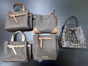 マイケルコース　MICHAEL KORS ハンドバッグ ショルダーバッグ 2way レザー レディース 美品 5点セット