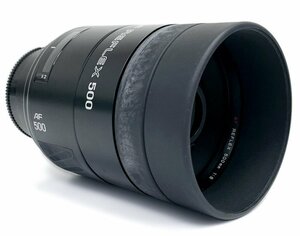 MINOLTA ミノルタ AF REFLEX 500mm 1:8 オートフォーカス 超望遠単焦点レンズ ミラーレンズ 一眼レフ カメラ アルファマウント 現状品