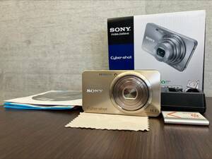 ◇◆#5318 SONY ソニー Cyber shot DSC-W570 コンパクトデジタルカメラ ゴールド 現状保管品◆◇