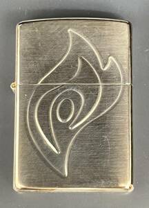 ◇◆#5578 zippo KIRIN FIRE キリン ファイア 炎のエンボス 非売品 銀加工 ミレニアム 2000年製 ジッポ オイルライター 企業コラボ　◆◇