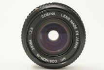 458■売り切り■COSINAコシナ■CT1G ボディ■COSINON-S 50mm F2■MC W 28mm F2.8■MC T 135mm F2.8■PENTAXペンタックス Kマウント■動作品_画像7