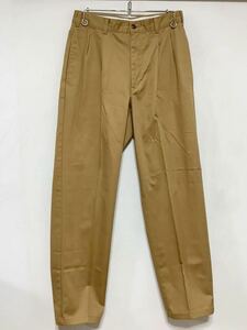 B-1292 EDWIN CHINOS エドウィン 0700-13 チノパン 2タックパンツ W30 ブラウン テーパード CLASSIC CHINOS