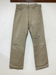 E-1223 Levi's リーバイス 512 カラーデニムパンツ カラージーンズ W36 ビッグサイズ ジーパン 日本製