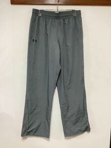 G-1209 UNDER ARMOUR アンダアーマー トレーニングパンツ シャカシャカパンツ 2XO グレー 裏メッシュ 