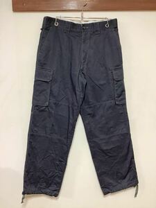 G-1245 Dickies ディッキーズ カーゴパンツ ワークパンツ 88cm W33相当 ネイビー コーコス信岡