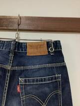 F-1227 Levi's CREATIVE リーバイス クリエイティブ 502 デニムパンツ W30 ユーズド加工 ジーンズ ジーパン 日本製_画像3