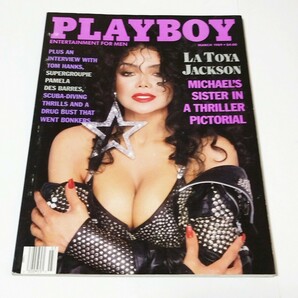 e プレイボーイ PLAYBOY  1989年3月号 雑誌  女性 海外 洋書 グラビア セクシー 女優 ブロンド 金髪 成人の画像1