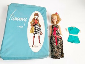 M★レア★　1965年　アイデアル　IDEAL　タミーちゃん　ドレスタイプ　収納ケース付き　 ビンテージ　着せ替え人形　Ideal Toy Corp