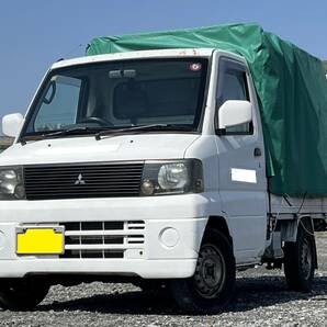 ★熊本発 ★三菱ミニキャブトラック ★ホロ車 ★５MT ★車検令和7年11月まで ★走行距離7万キロ台 ★売り切り出品の画像1