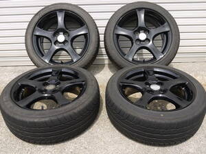 【送料安い】BORBET Type-F(ボルベット)16インチ グッドイヤーEAGLEレブスペックRS-02 195/50R16 2019年製 4本セット