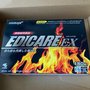 新品未開封　小林製薬 EDICARE EX(エディケアEX)　180粒　期限25/12/7　ゆうパケットプラス