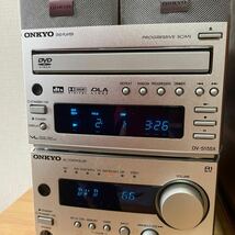 ONKYO AV CONTROLLER PR-155 DVD PLAYER DV-S155X スピーカーセット_画像2