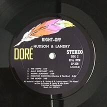US盤 LP / Hudson & Landry Right Off シュリンク_画像3