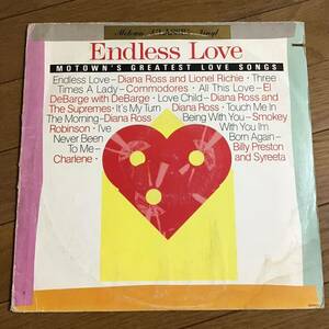 US盤 LP / ENDLESS LOVE / MOTOWN'S GREATEST LOVE SONGS