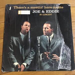 US盤 LP MONO/ Joe & Eddie There's A Meetin' Here Tonite