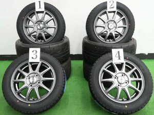 4本 社外 14インチ スタッドレス 未使用 GOOD YEAR ICE NAVI7 2021年 155/65R14 N-BOX N-WGN タント スペーシア ムーヴ デイズ ek 軽自動車