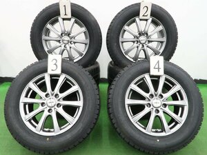 4本 DOS 16インチ +38 スタッドレス 未使用 グッドイヤー アイスナビ7 2022年 215/65R16 カローラクロス ヴェルファイア アルファード C-HR