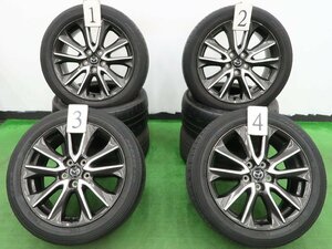 4本 マツダ CX-3 純正 18インチ 7J +50 5H 114.3 ラジアル TOYO プロクセス R40 215/50R18 タイヤおまけ プロアクティブ Lパッケージ MAZDA