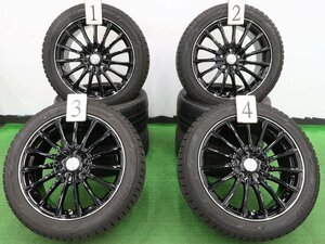 4本 レアマイスター 18インチ 7.5J +47 5H スタッドレス ヨコハマ アイスガード IG60 215/50R18 ヤリスクロス エスティマ セレナ C28 CX-3