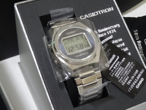 新品未使用 TRN-50-2AJR CASIOTRON カシオトロン CASIO WATCH 50TH ANNIVERSARY 世界限定4,000本 プライスタグ付き