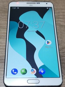 Android11化 au Samsung SCL22 Galaxy Note3 SIMロック解除 カスタムROM